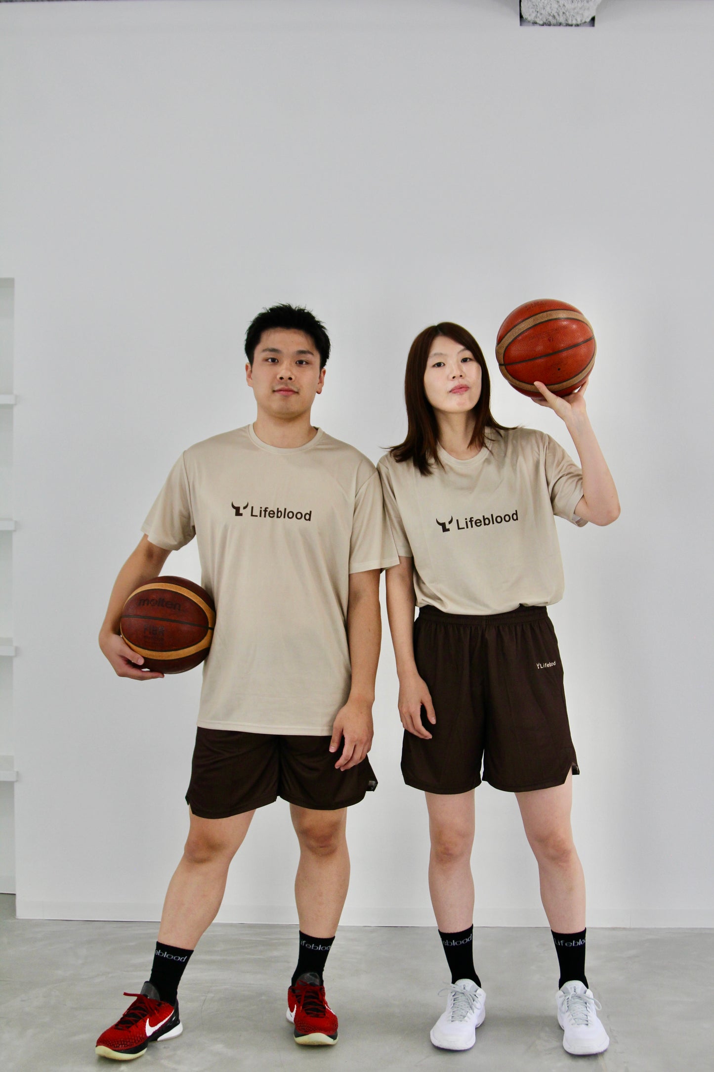 Lifeblood core Tシャツ:Beige