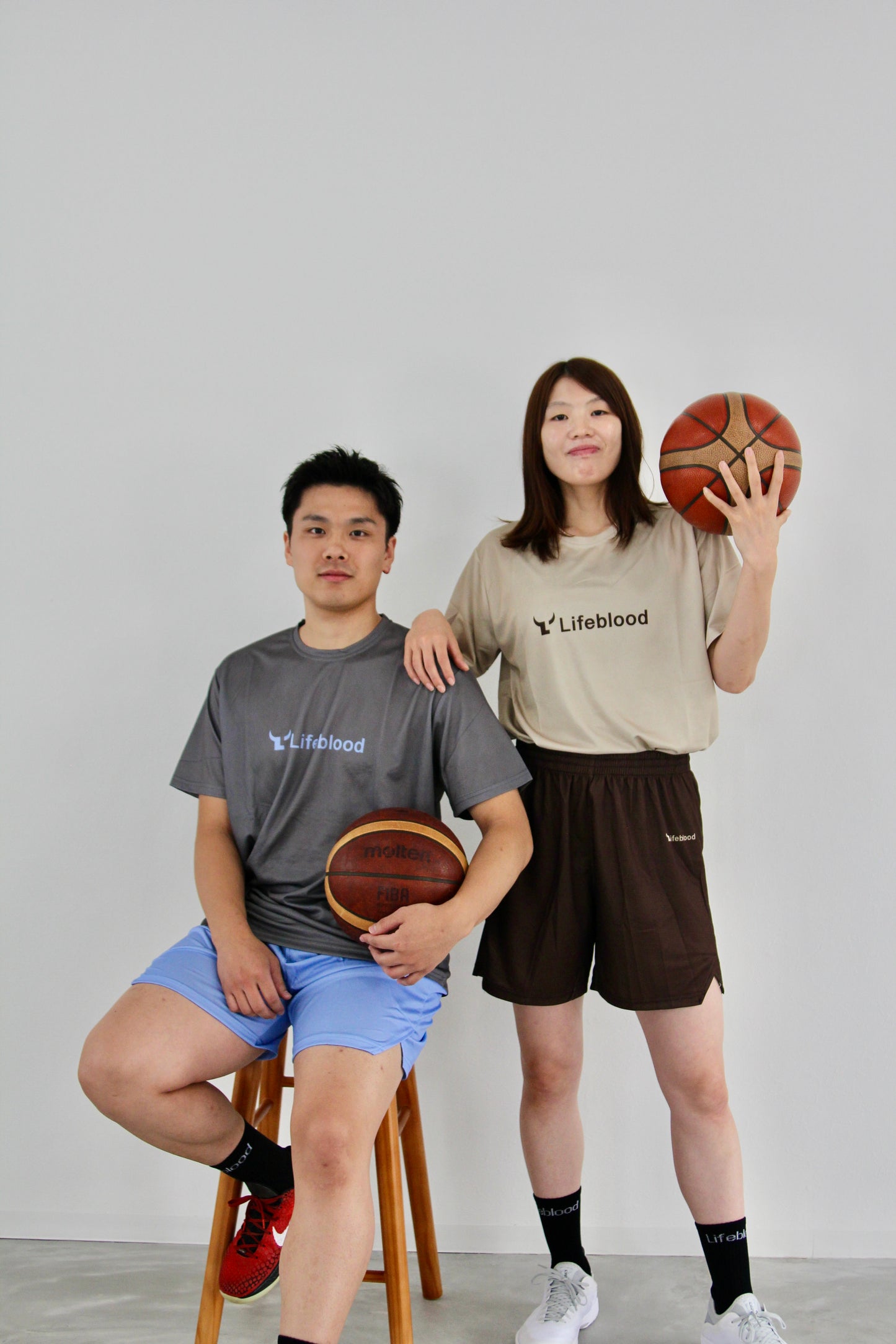Lifeblood core Tシャツ:Gray