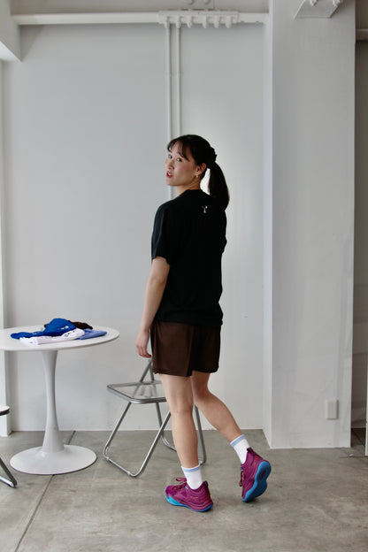 ウシガラTシャツ：ブラック