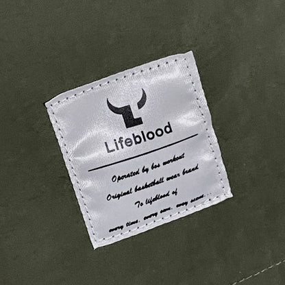 Lifeblood タグパンツ：オリーブ