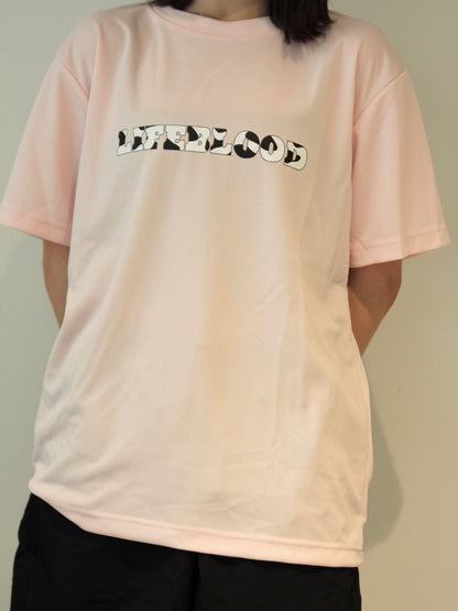 ライトウシガラTシャツ：ライトピンク
